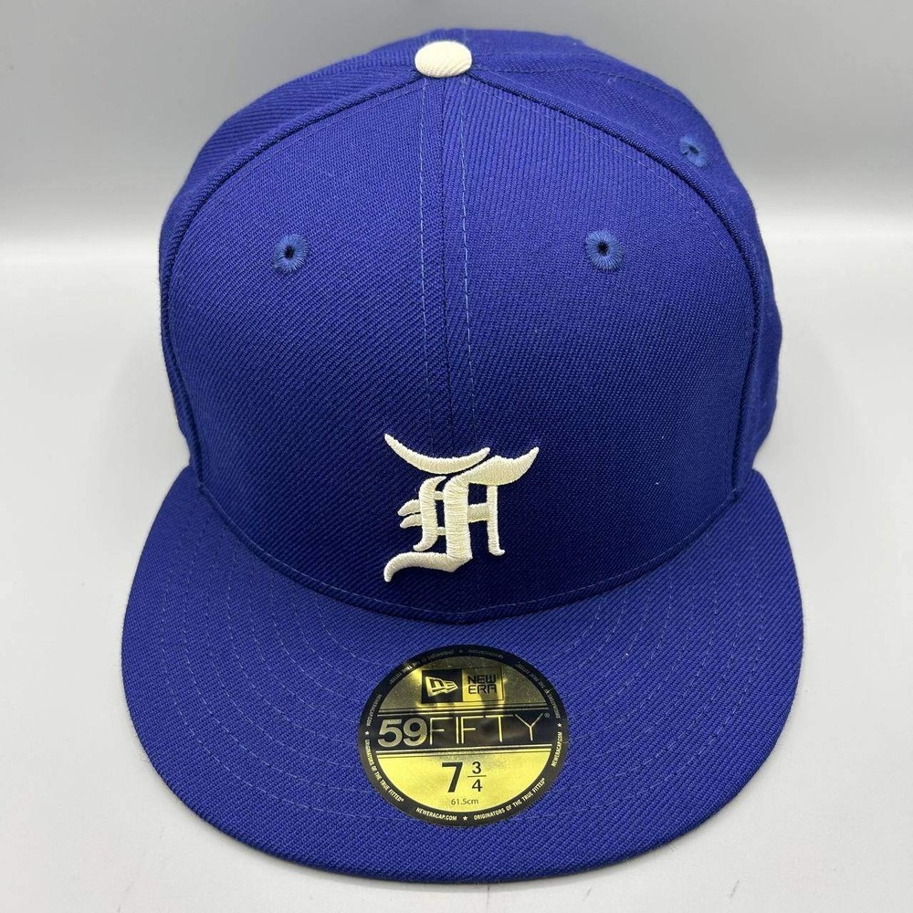 Fear of God Hat Men 7 3/4 59Fifty New Era Fitted Cap LA Dodgers FOG Wool‎ New